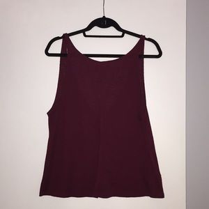 Free People “Dani” Tank in Sangria